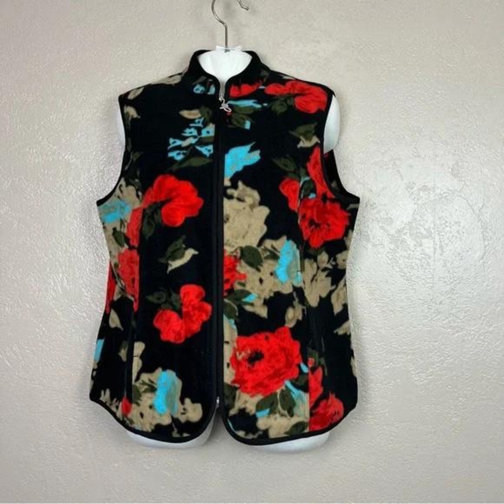 Floral Sleeveless Vest